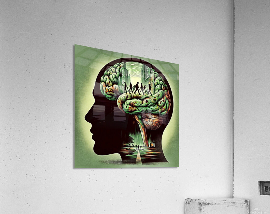 Braineeez 653 Acrylic Print