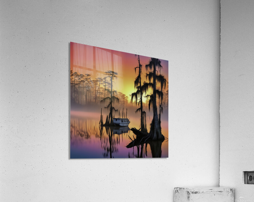 LETS PARK HERE Acrylic Print