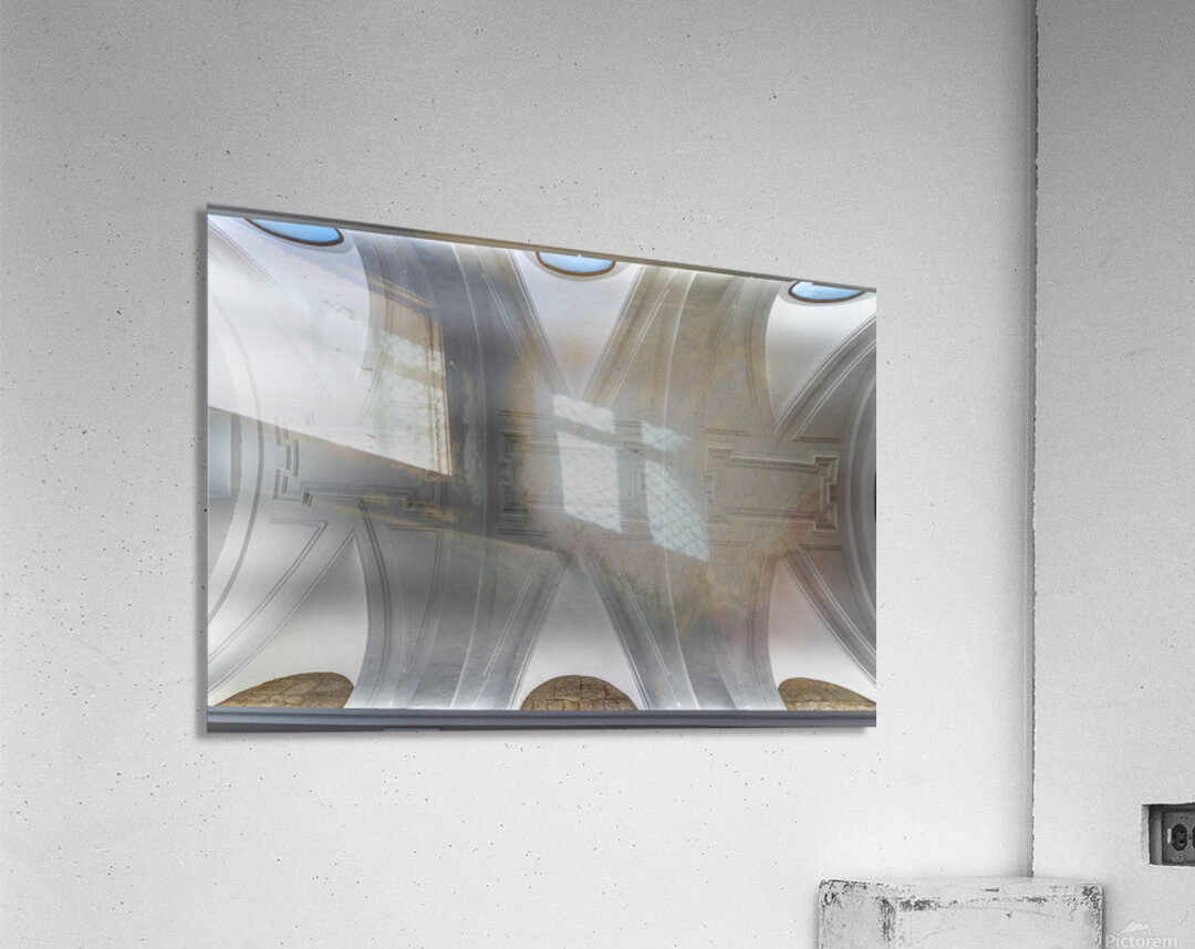 Vaulted Ceiling Geometry Acrylic Print