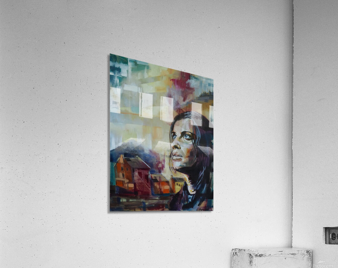 Fractured Acrylic Print