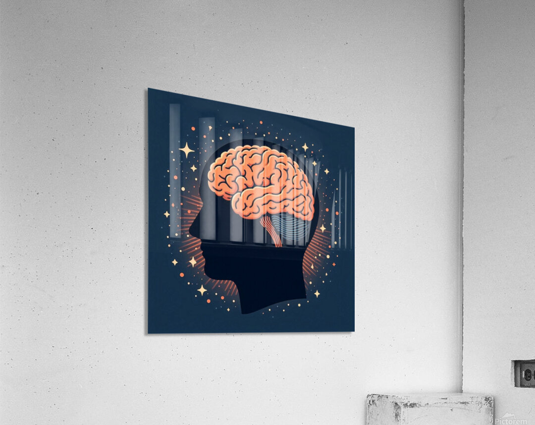 Braineeez 65 Acrylic Print