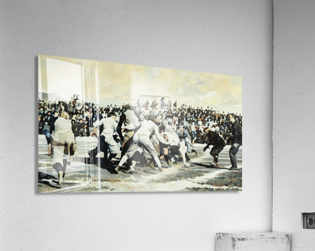 Early 1900s Colorado Buffaloes vs. Colorado College Tigers Acrylic Print