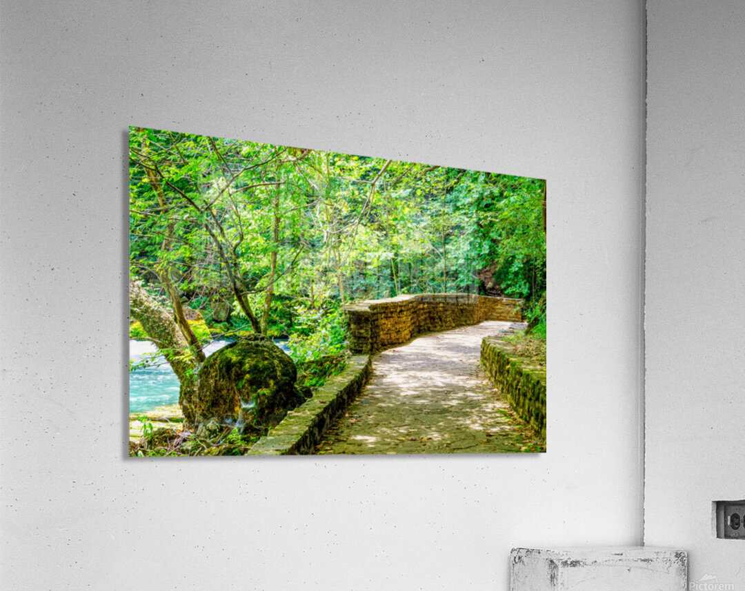 Pathway To Big Spring Acrylic Print