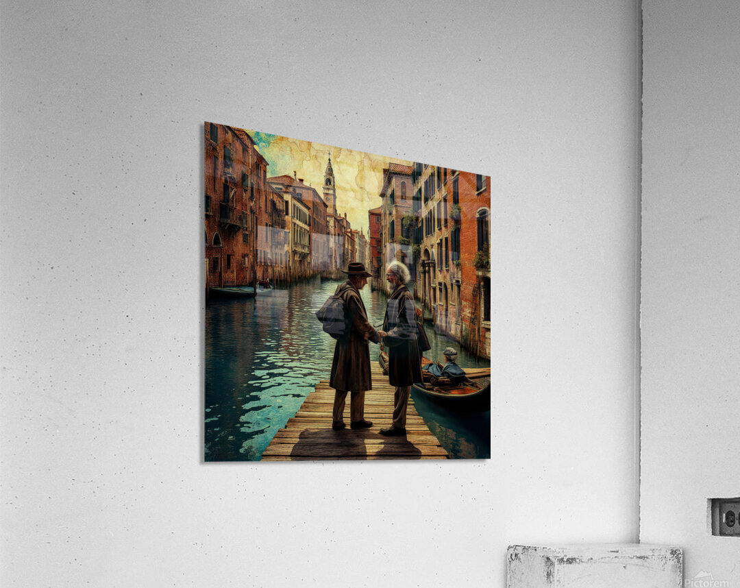 TIL WE MEET AGAIN Acrylic Print