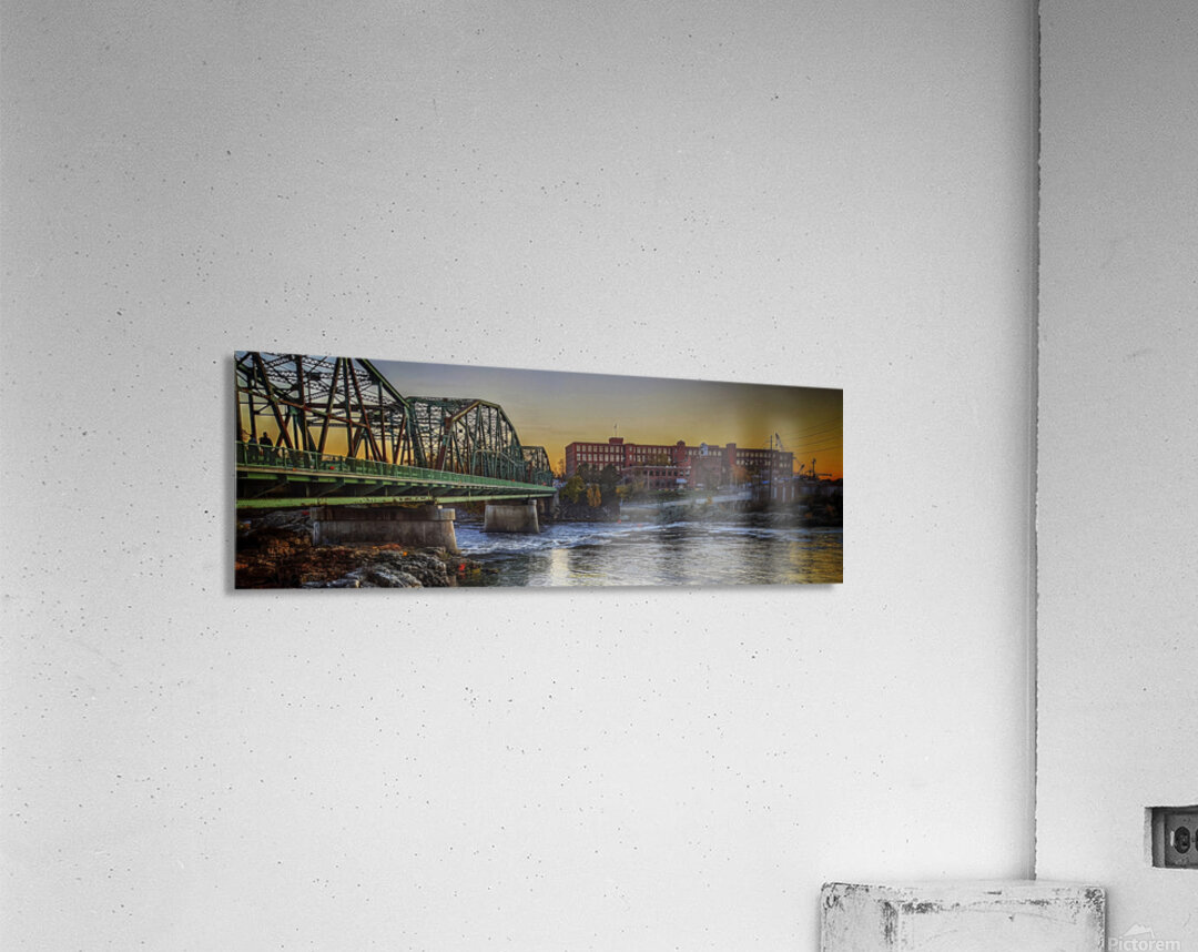 History at Sunset Acrylic Print