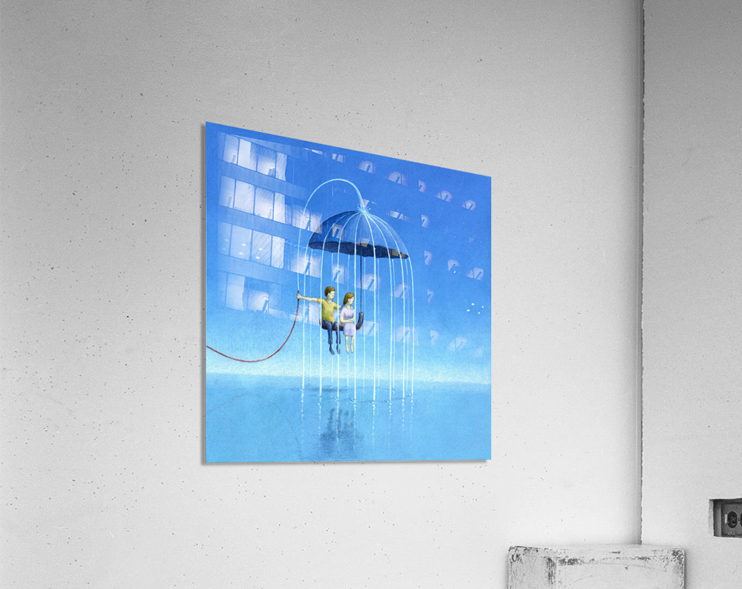 stay with me Acrylic Print