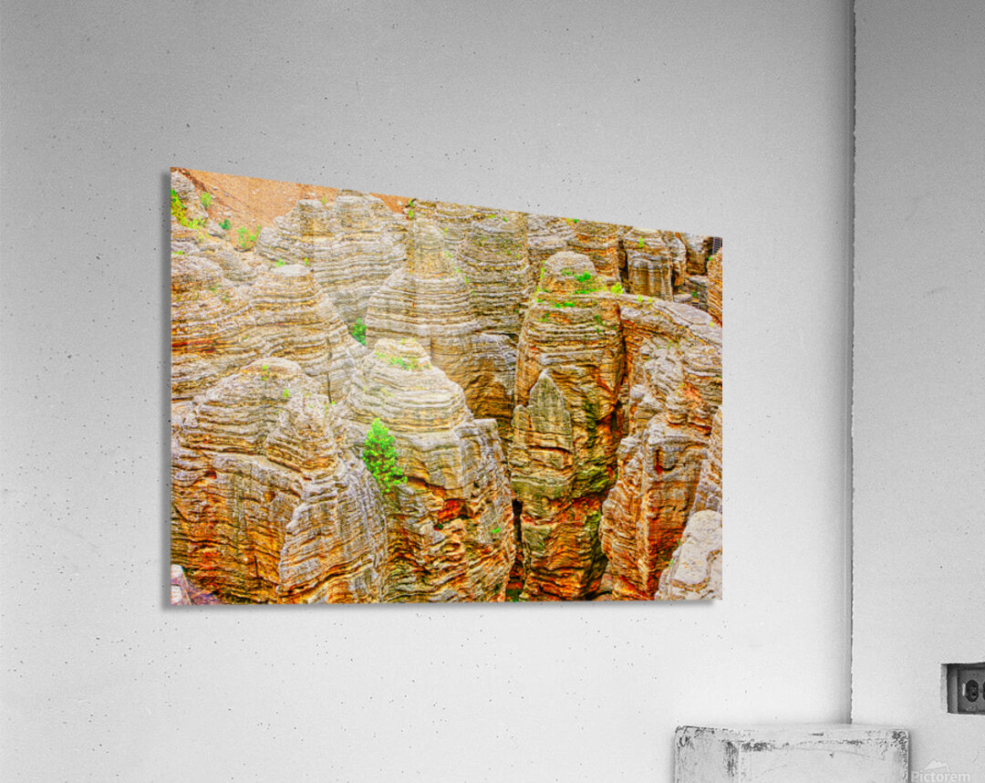 TOP OF THE ROCK  Acrylic Print