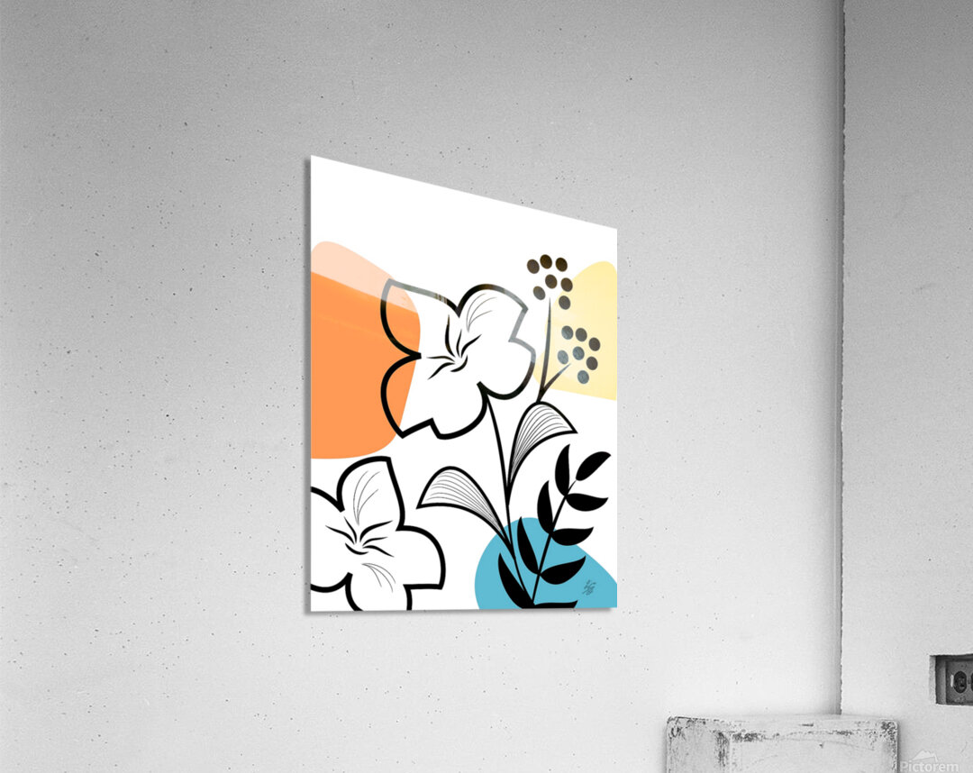 Botanical Boho Art Acrylic Print