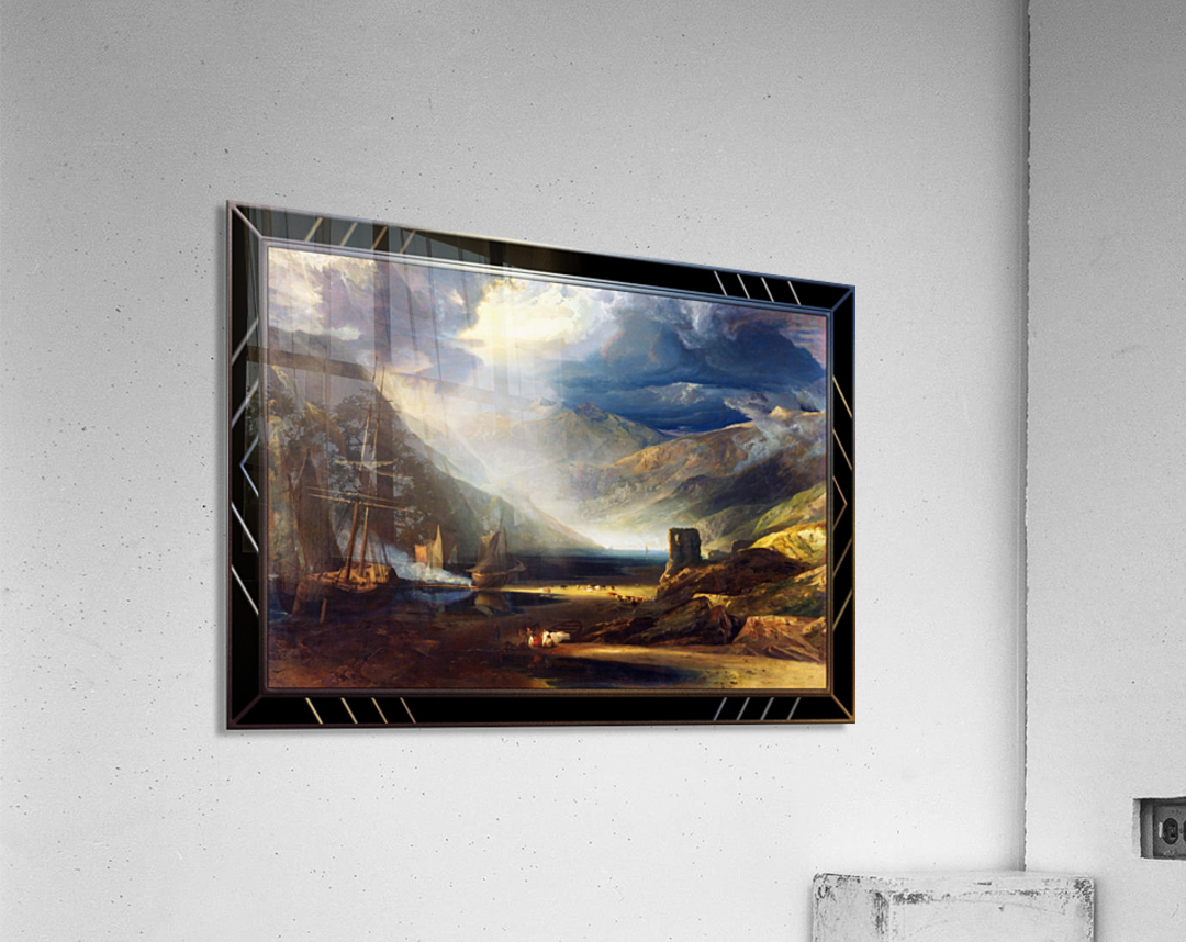 A Scene on the Coast Merionethshire by Anthony Vandyke Copley Fielding Acrylic Print