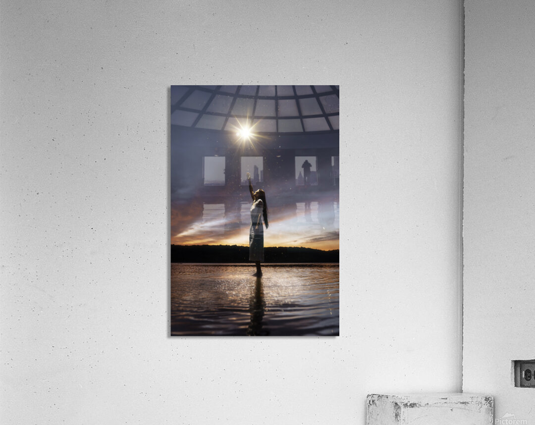 Keep focused on the light Acrylic Print