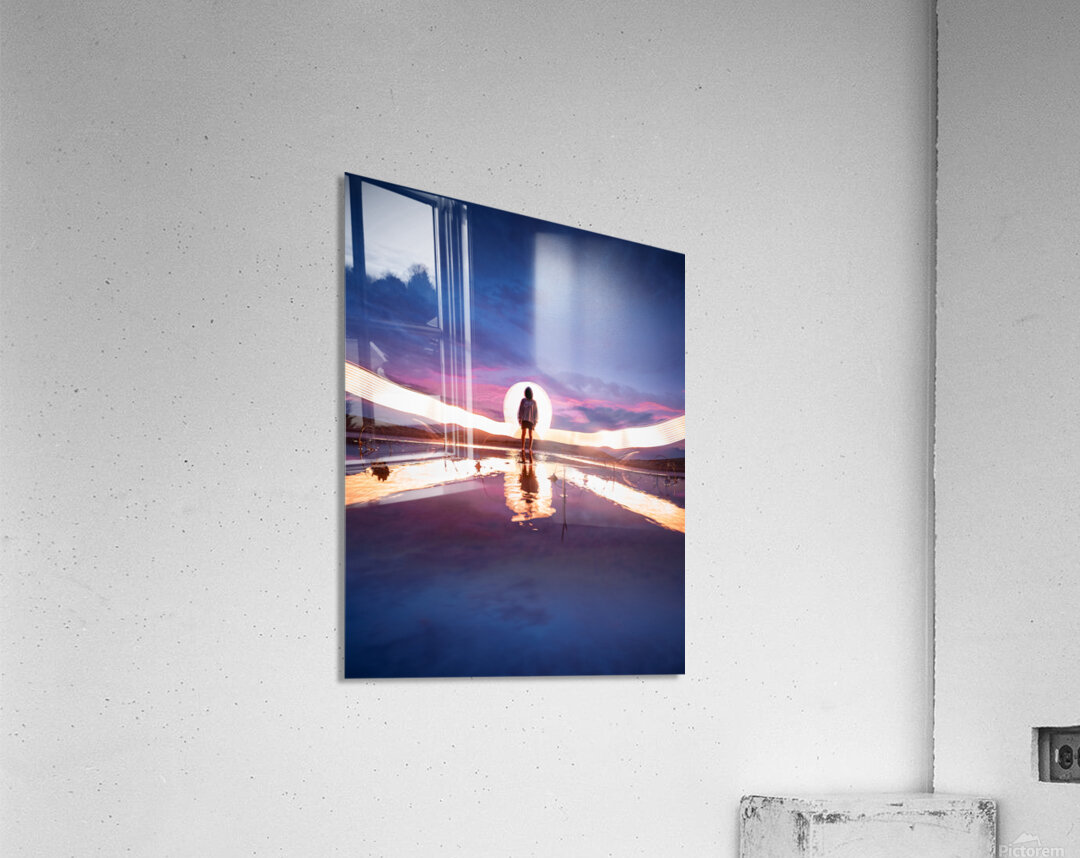 Light painting _ 01 Acrylic Print