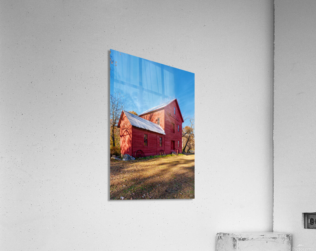 Topaz Mill Vertical Acrylic Print