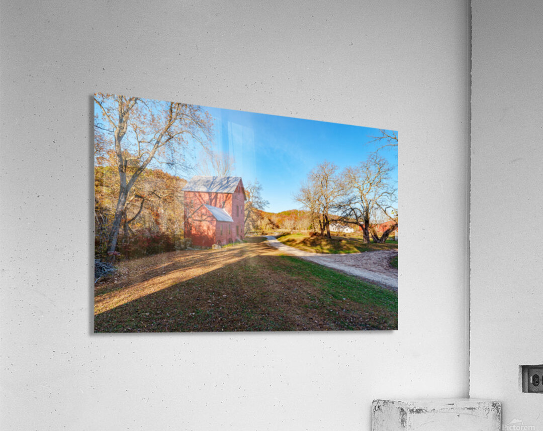 Timeless Mill Ozarks Landmark Acrylic Print