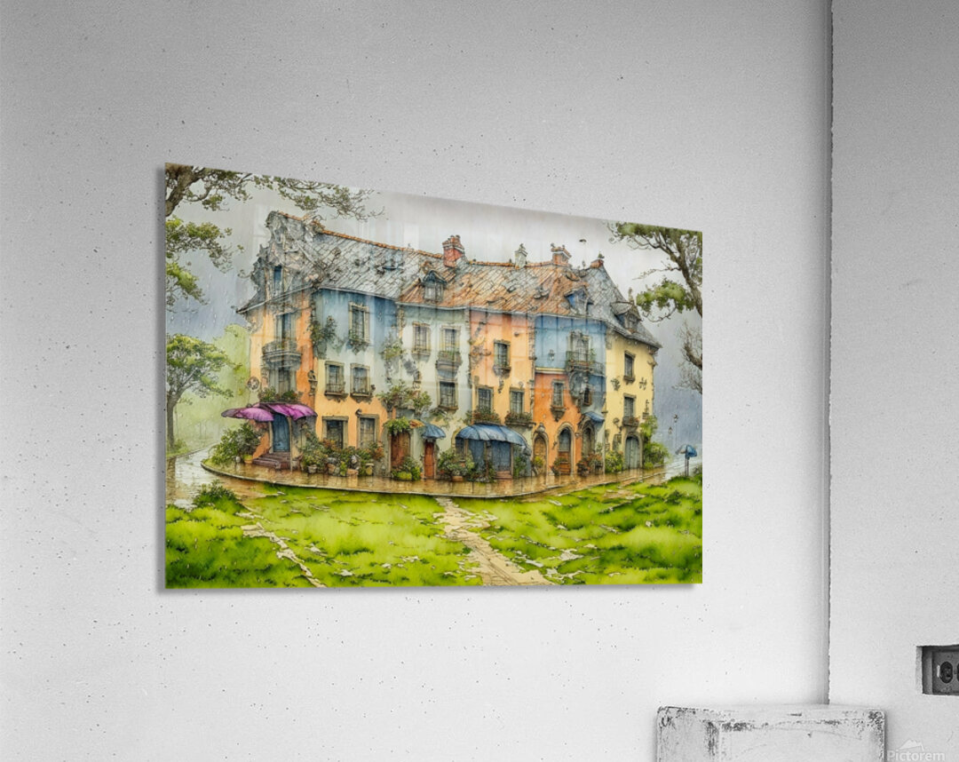 Cafe I Acrylic Print