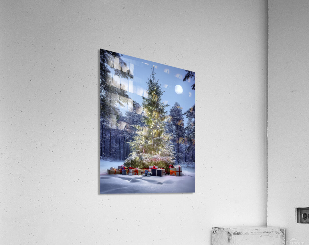 Gifts Under the Tree Acrylic Print