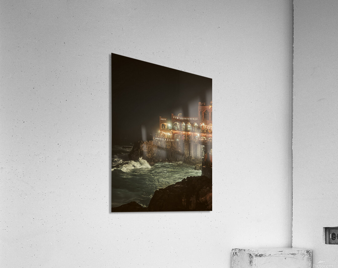 Margarita on the Rocks - Rosarito Mx Acrylic Print