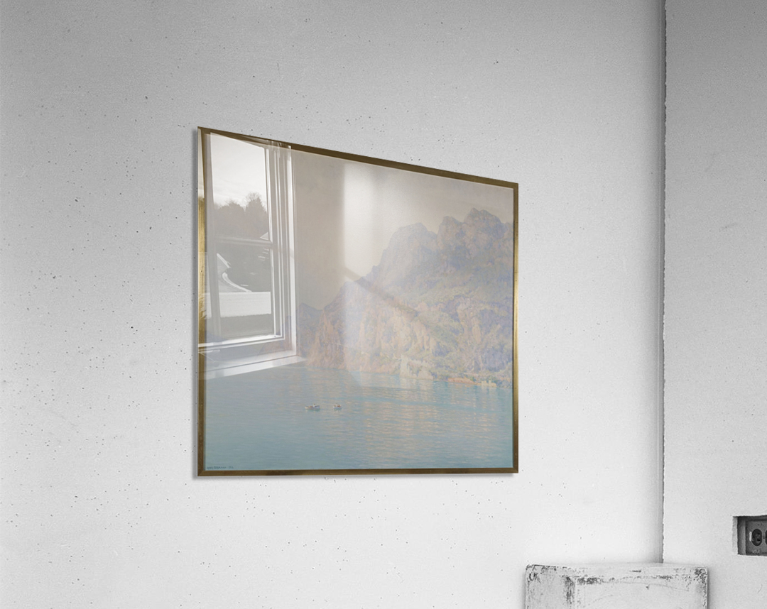 Monte d Oro lac de Garde Acrylic Print