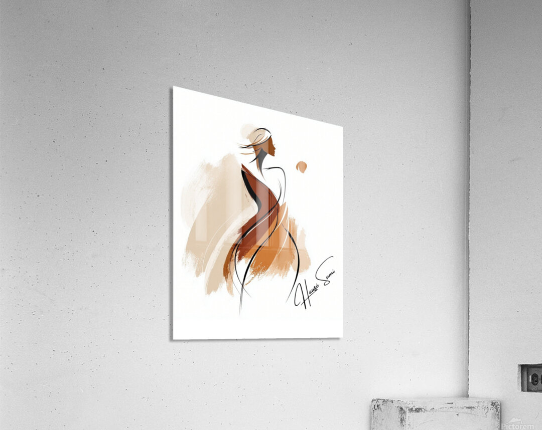 Windborne Grace Acrylic Print