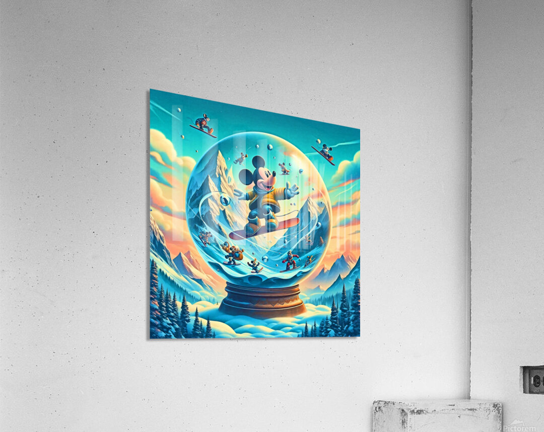 Glass Art 005 Acrylic Print