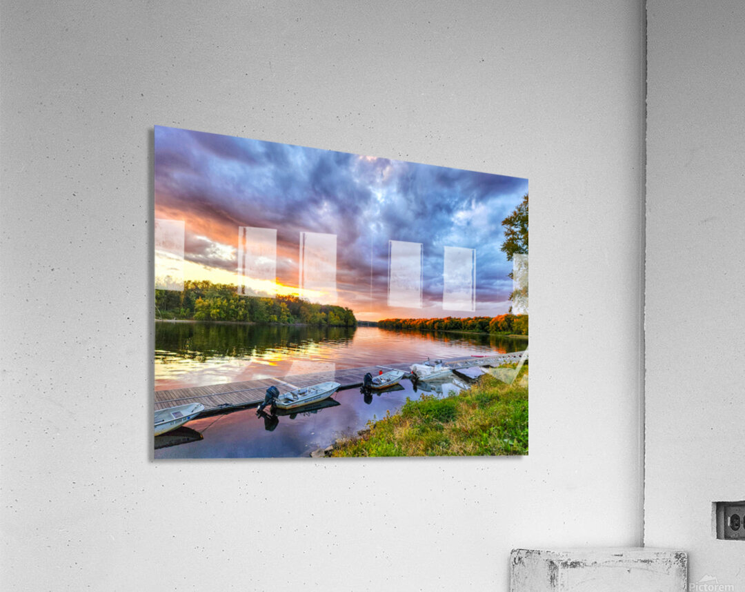 05May The Boathouse Acrylic Print