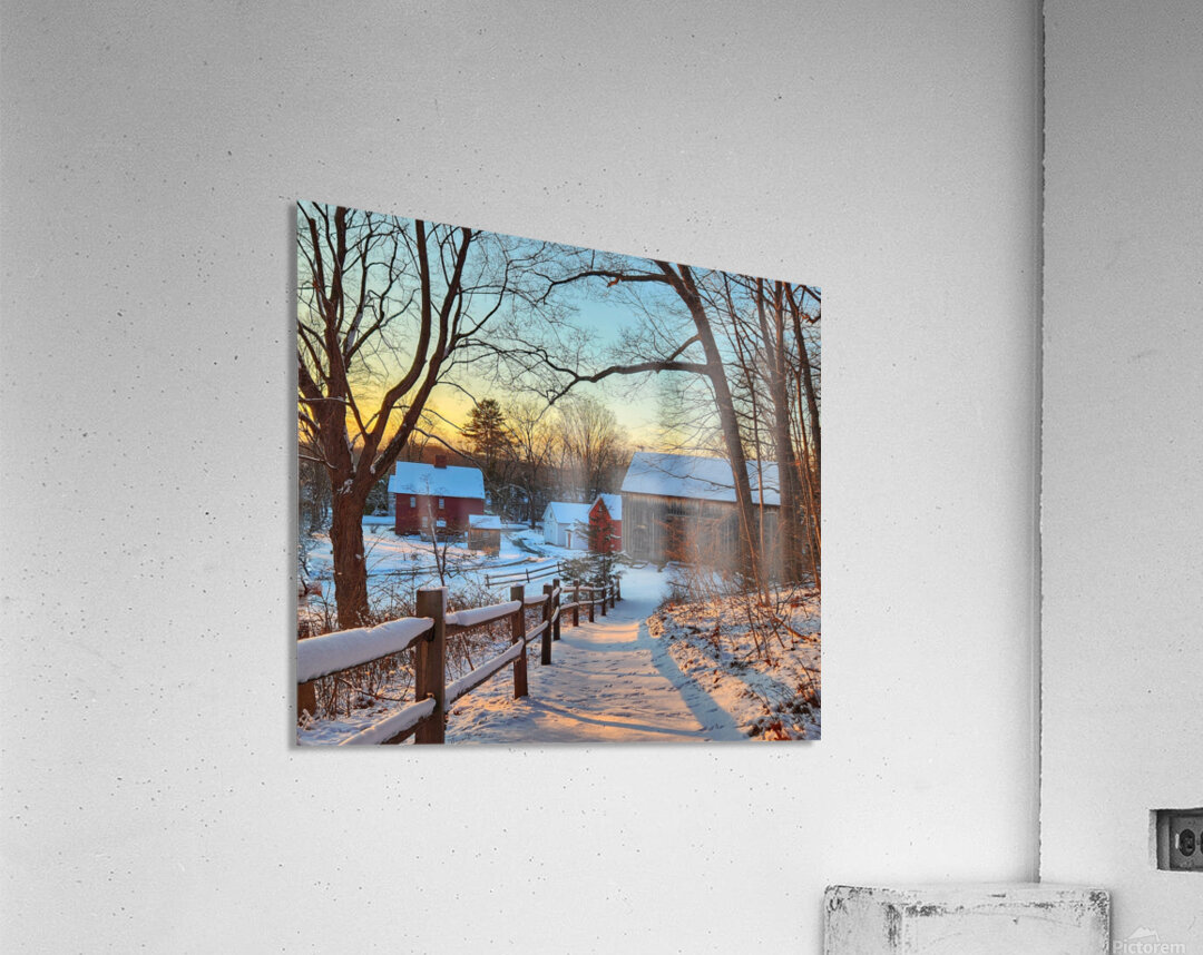 01Jan South Glastonbury Acrylic Print