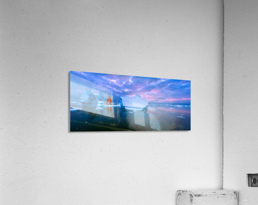 CHINESE DRAGON PANO Acrylic Print