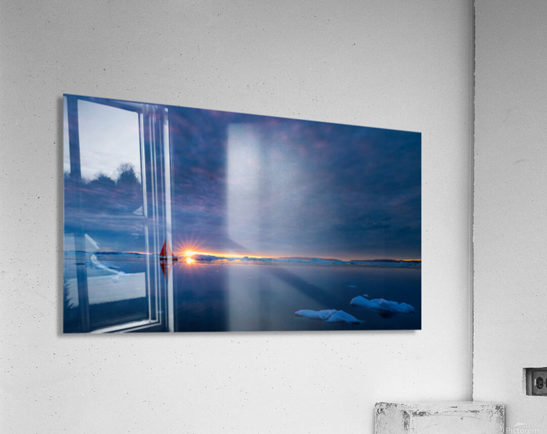 MIDNIGHT SUNSET Impression acrylique