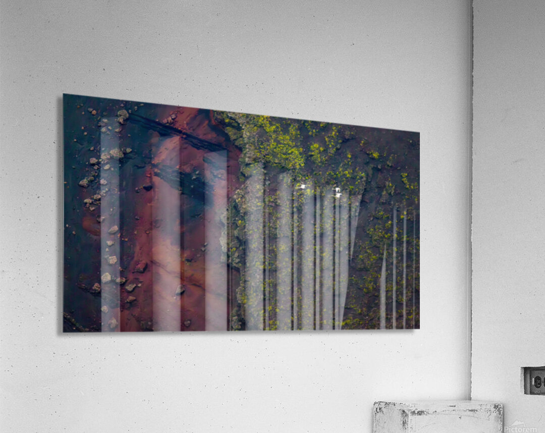 GEESE IN FLIGHT | HNAUSAPOLLUR Acrylic Print