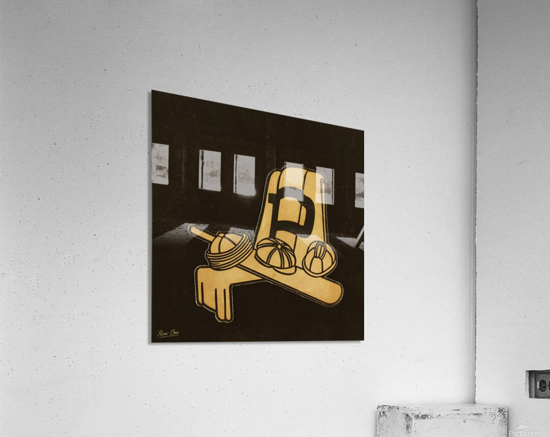 Early 1900s Purdue Hats Art Acrylic Print