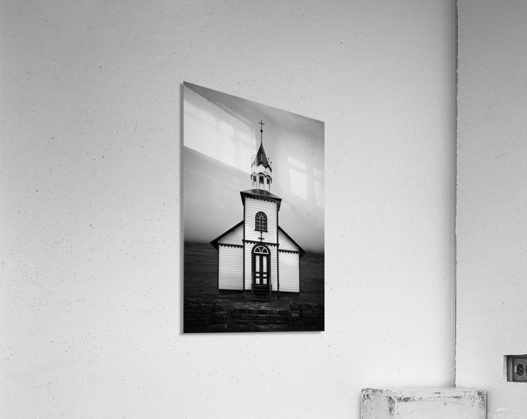 HOFSTADIRKIRKJA Acrylic Print
