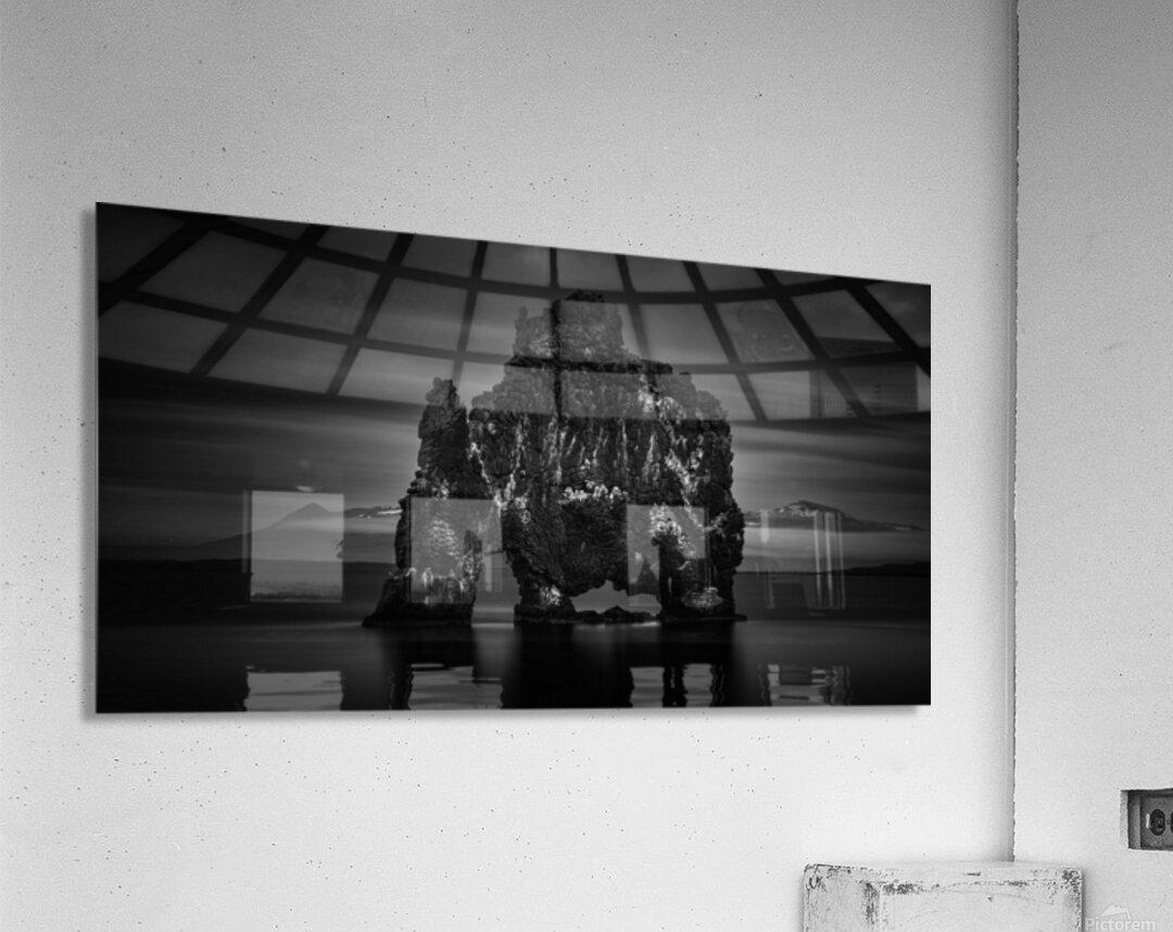 HVITSERKUR THE TROLL OF NORTHWEST ICELAND Acrylic Print