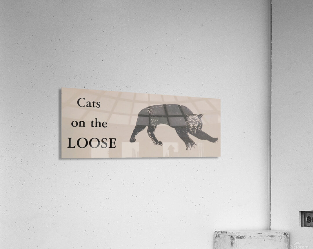 Cats on the Loose Acrylic Print