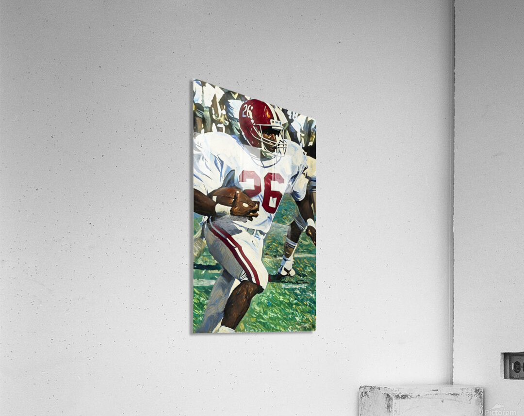1986 Alabama Football Art Acrylic Print
