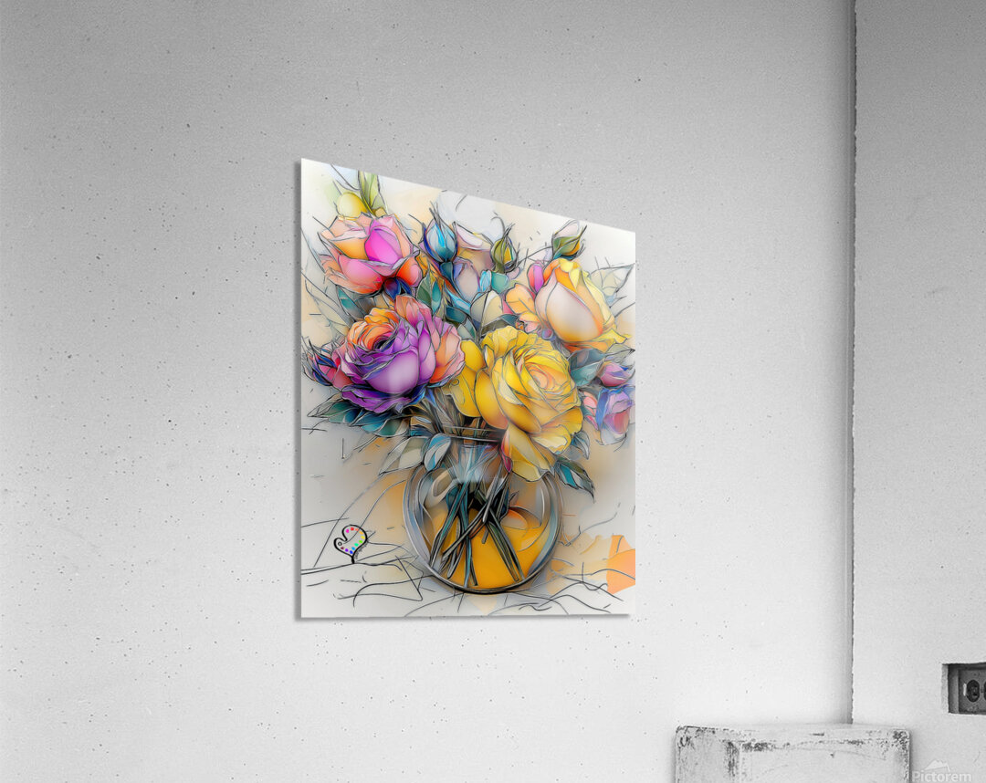 000066   New Version of My ART 5 Acrylic Print