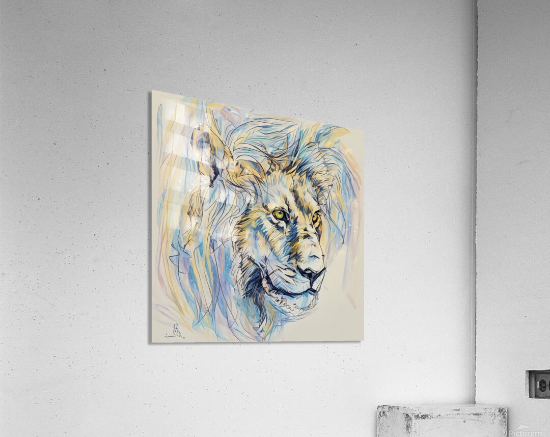 ArtXcl 372 lion Acrylic Print