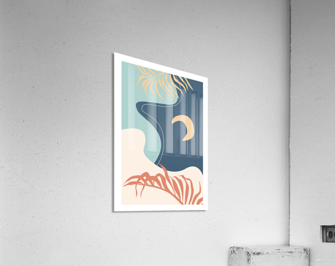 Abstract colorful landscape. b Acrylic Print