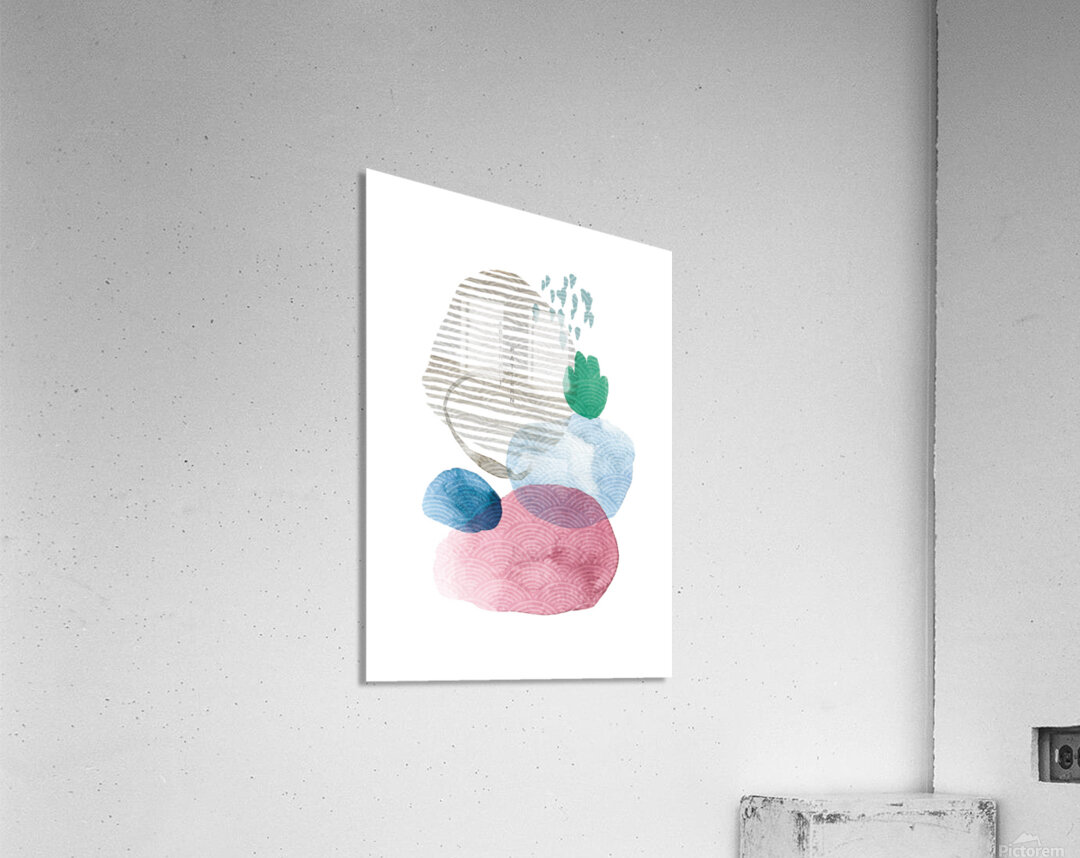 Modern acrylic design. b Acrylic Print