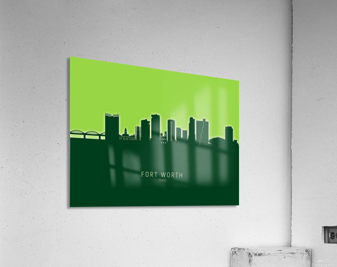 Fort Worth Texas Skyline Acrylic Print