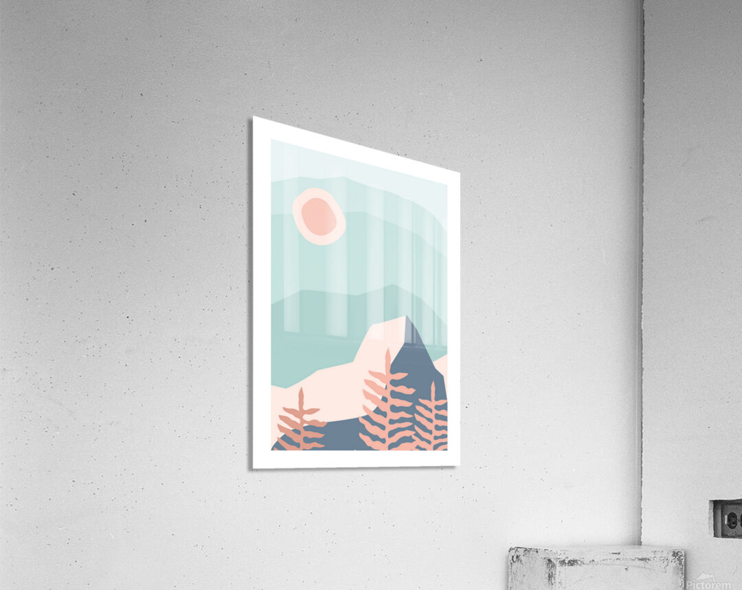 Colorful landscape. b Acrylic Print