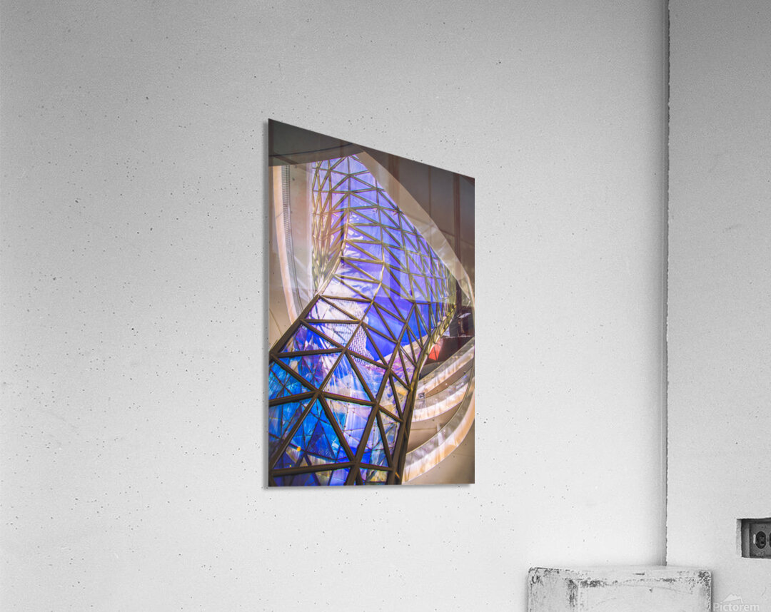 Massimiliano Fuksass Zeil River of Glass Acrylic Print