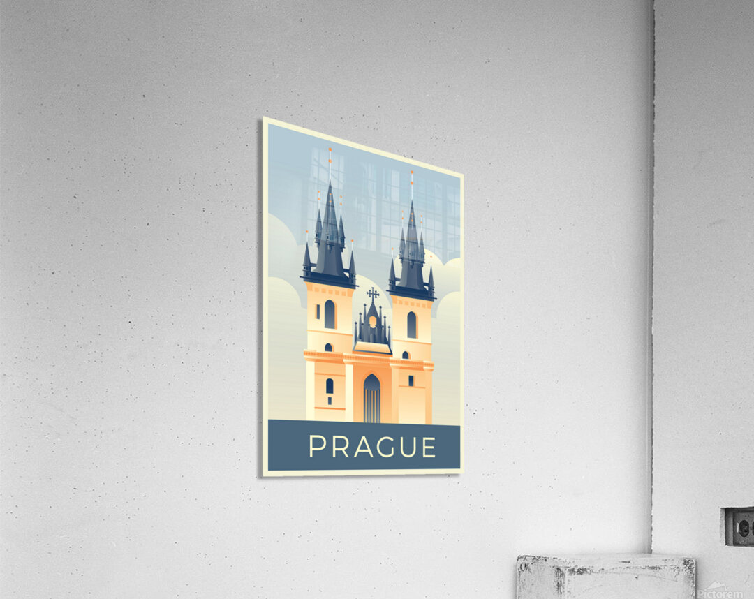 Prague city  Acrylic Print
