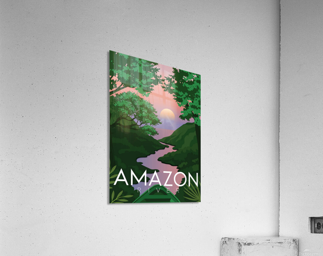 Amazon River  Acrylic Print