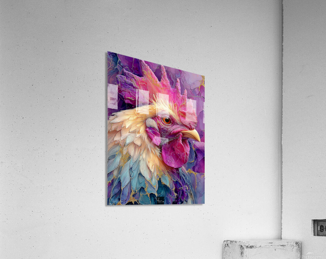 Rooster One Acrylic Print