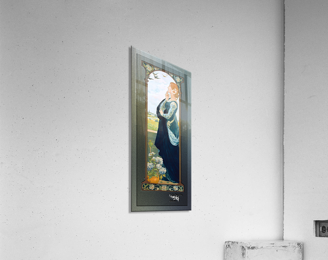 The Swallows of Remembrance by Elisabeth Sonrel Acrylic Print