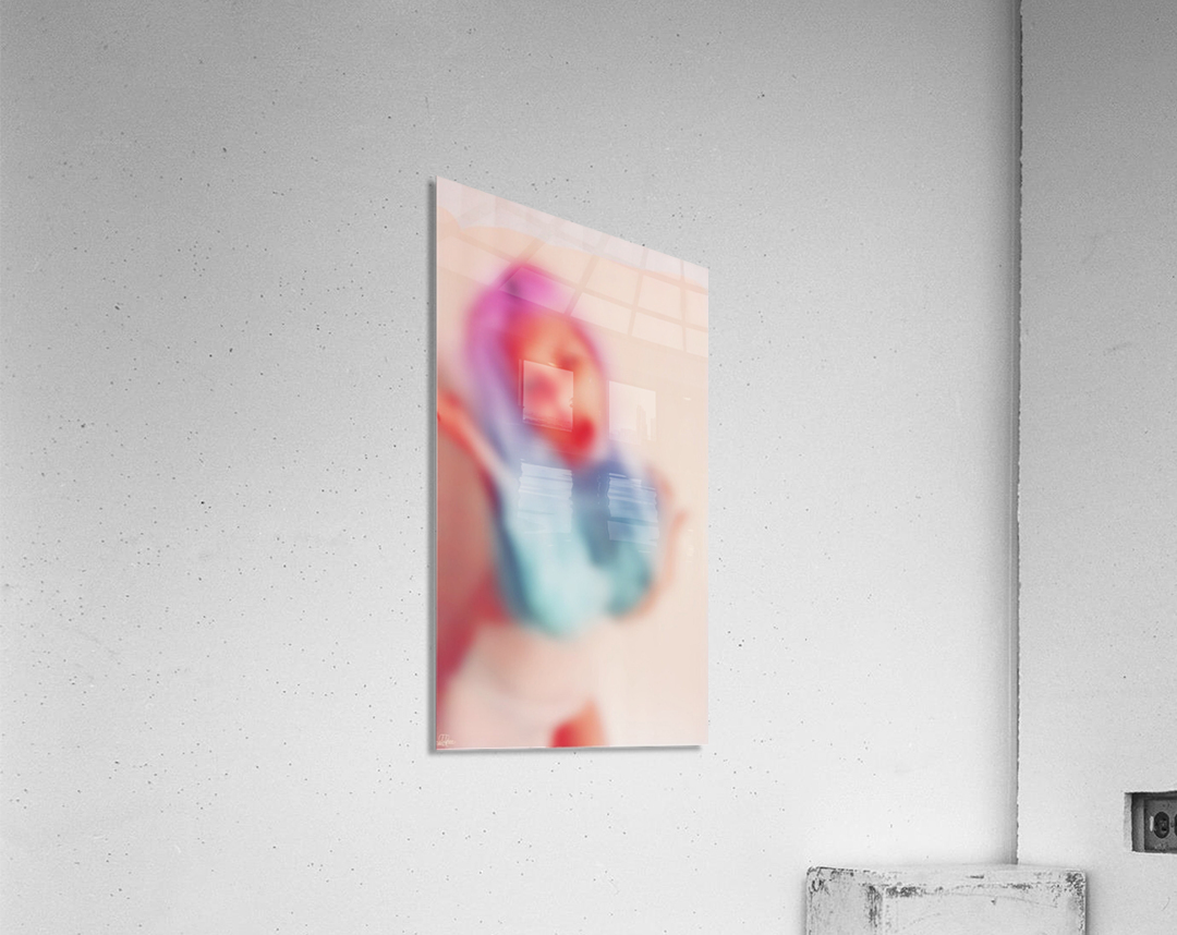 Screams through the Silhouette  Acrylic Print