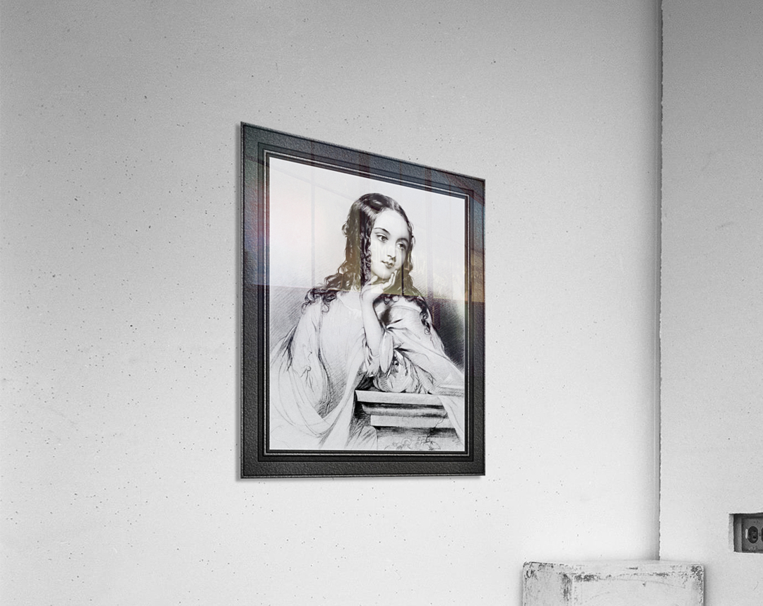 Romeo & Juliet - Juliet Shakespearean Beauty Acrylic Print