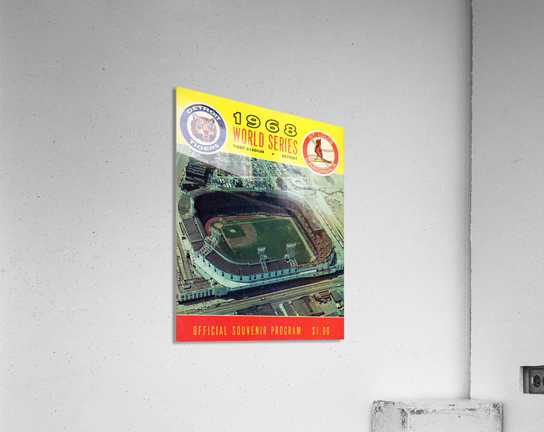 1968 World Series Program Acrylic Print