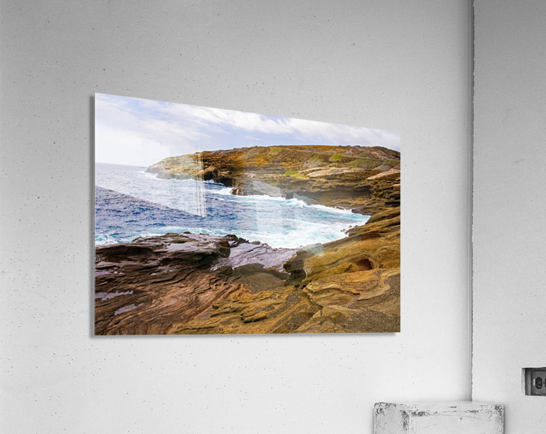 Lanai Lookout   Oahu Hawaii 07985 Acrylic Print