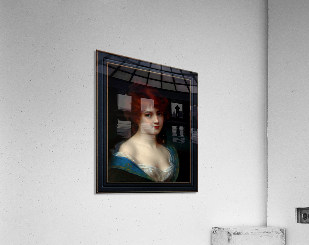 Redhead Beauty by Abbey Abraham Altson Acrylic Print