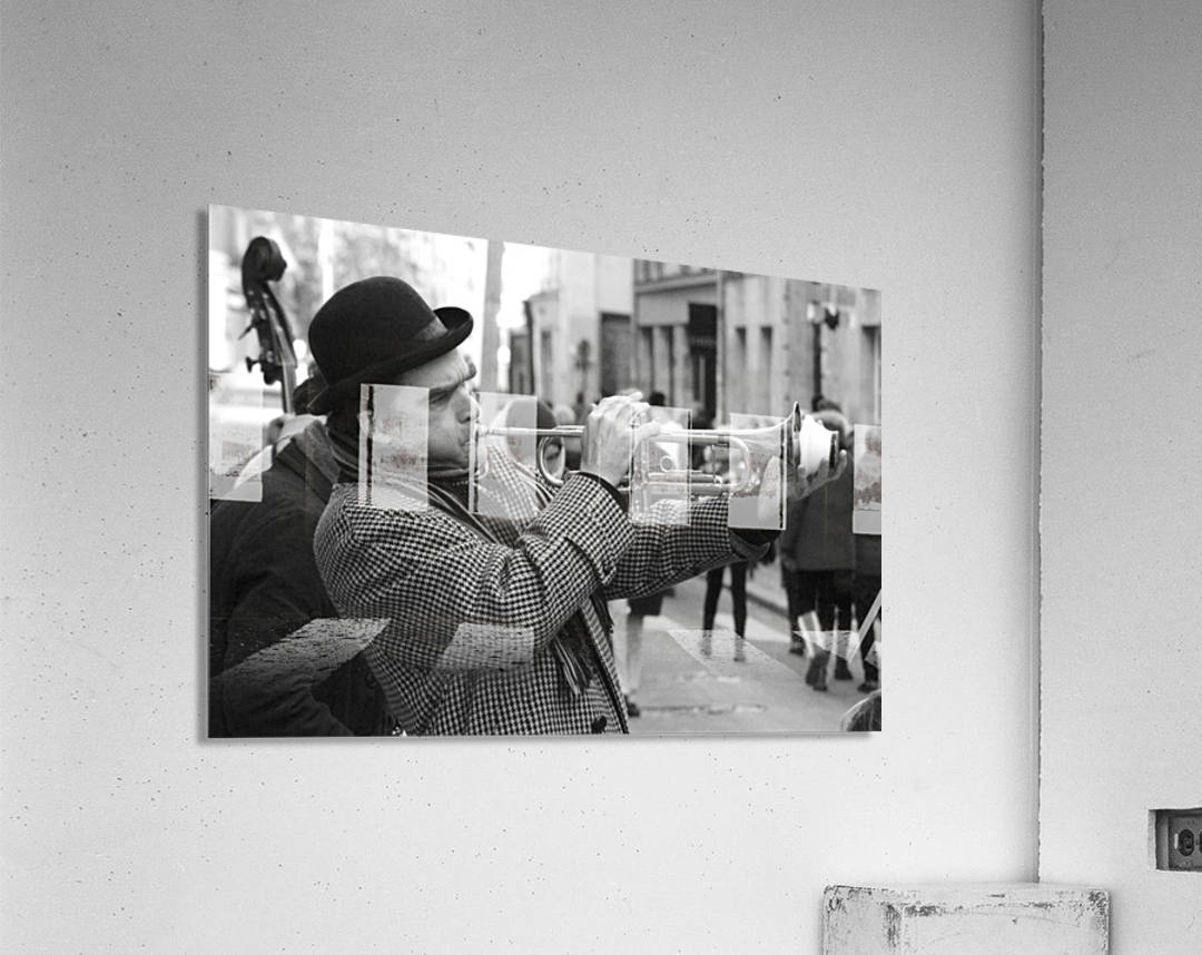 Musique rue des Francs Bourgeois Acrylic Print